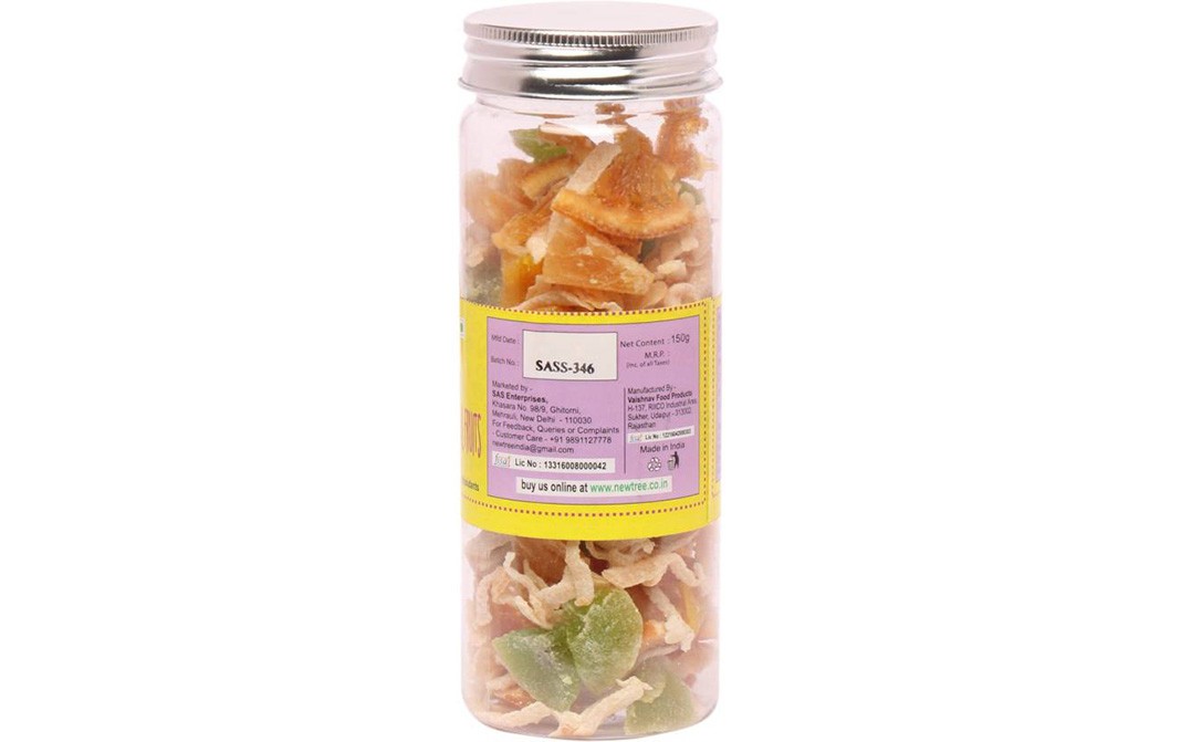 New Tree Shredded Sweet Amla + Tropical Fruits   Jar  150 grams